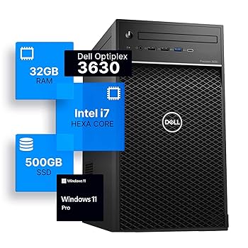 Windowsデスクトップ DELL Precision 3630 Tower Xeon E-2124G Dell Precision 3000 Series 3630 Workstation Tower Desktop